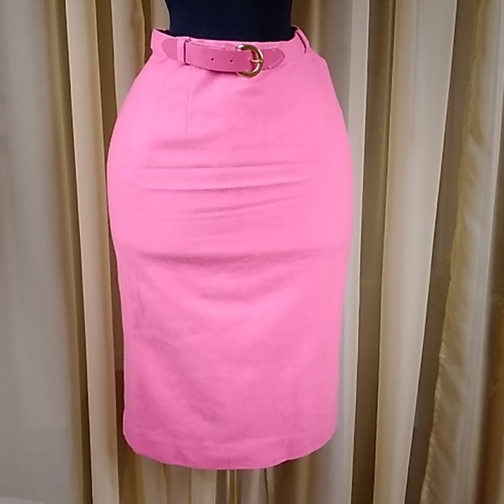 Aldens Pink Vintage Wiggle Skirt